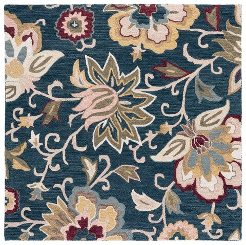 safavieh clearance blossom blm117n navy rug