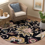 safavieh clearance blossom blm117z black rug