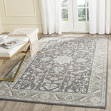 safavieh clearance blossom blm217a dark grey rug