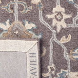 safavieh clearance blossom blm217a dark grey rug
