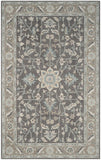safavieh clearance blossom blm217a dark grey rug