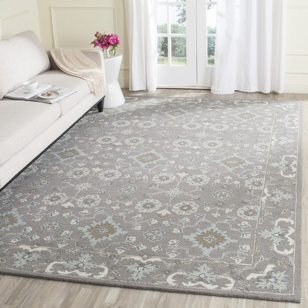 safavieh clearance blossom blm218a grey rug