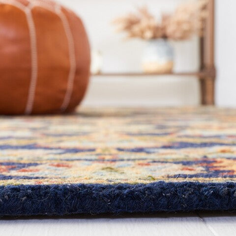safavieh clearance blossom blm219a navy rug