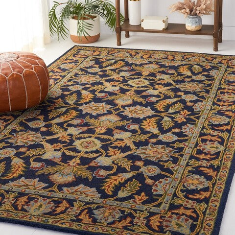 safavieh clearance blossom blm219a navy rug