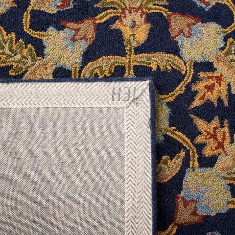 safavieh clearance blossom blm219a navy rug