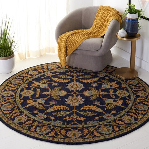 safavieh clearance blossom blm219a navy rug