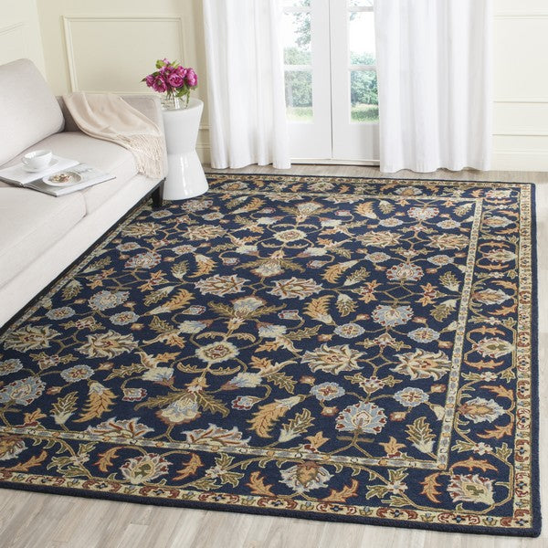 safavieh clearance blossom blm219a navy rug