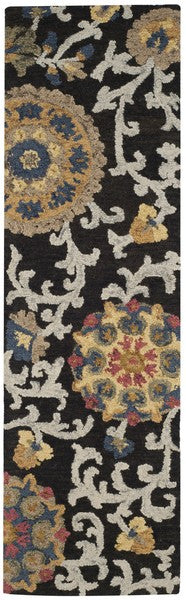 safavieh clearance blossom blm401a charcoal rug