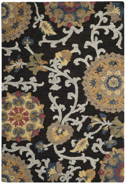 safavieh clearance blossom blm401a charcoal rug