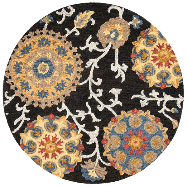 safavieh clearance blossom blm401a charcoal rug
