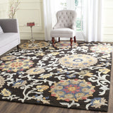 safavieh clearance blossom blm401a charcoal rug