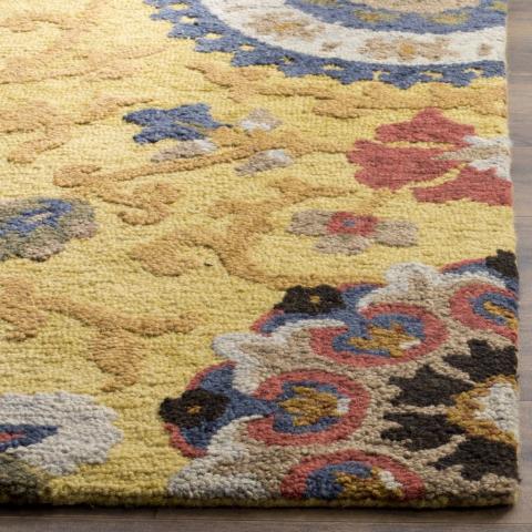 safavieh clearance blossom blm401b gold rug