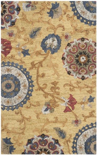 safavieh clearance blossom blm401b gold rug