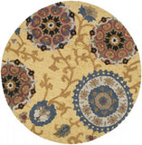 safavieh clearance blossom blm401b gold rug