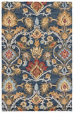 safavieh clearance blossom blm402a navy rug