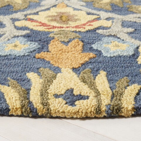safavieh clearance blossom blm402a navy rug