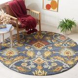 safavieh clearance blossom blm402a navy rug