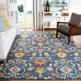 safavieh clearance blossom blm402a navy rug