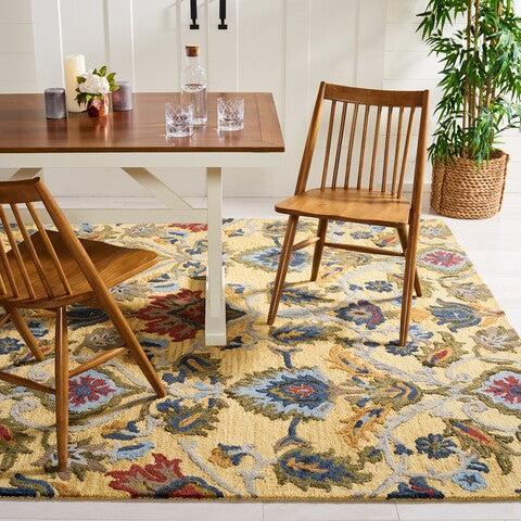 safavieh clearance blossom blm402d gold rug