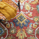 safavieh clearance blossom blm402q red rug