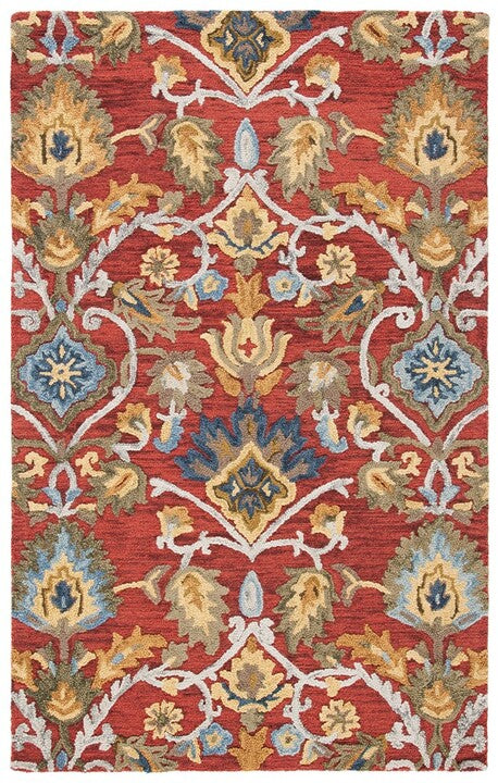 safavieh clearance blossom blm402q red rug