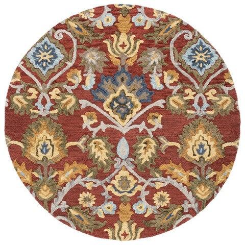 safavieh clearance blossom blm402q red rug