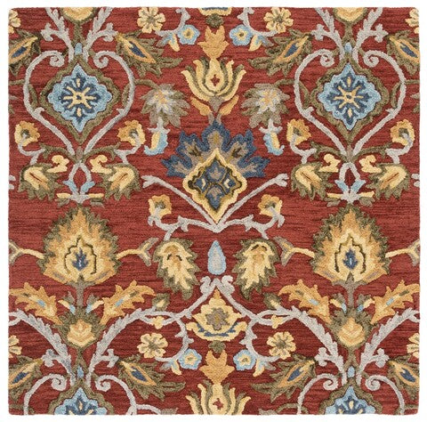 safavieh clearance blossom blm402q red rug