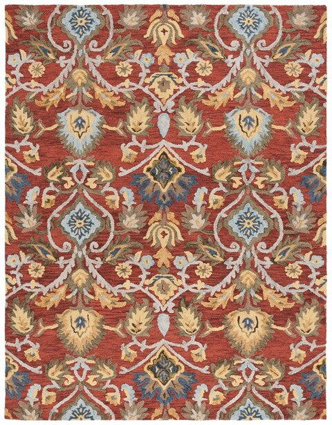 safavieh clearance blossom blm402q red rug