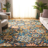 safavieh clearance blossom blm409m blue rug