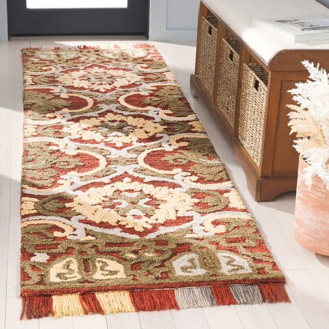 safavieh clearance blossom blm422q red rug
