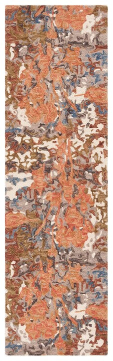 safavieh clearance blossom blm460p rust rug
