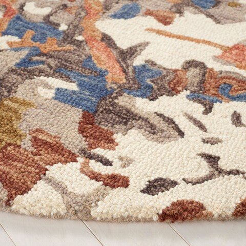 safavieh clearance blossom blm460p rust rug