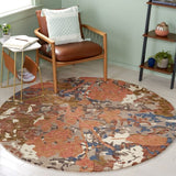safavieh clearance blossom blm460p rust rug