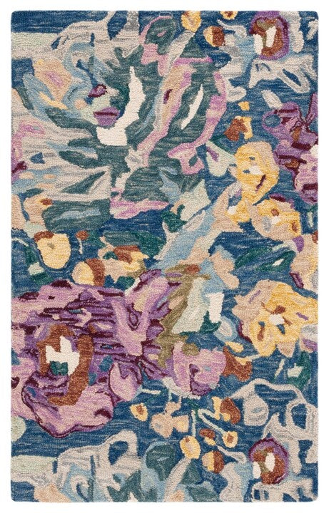 safavieh clearance blossom blm463l light blue rug