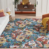 safavieh clearance blossom blm464l light blue rug