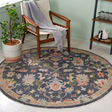 safavieh clearance blossom blm465h dark grey rug