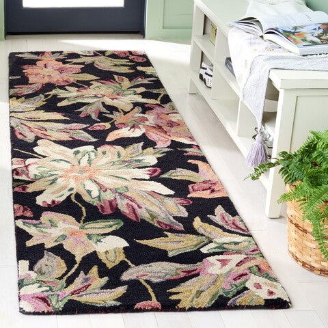 safavieh clearance blossom blm467z black rug