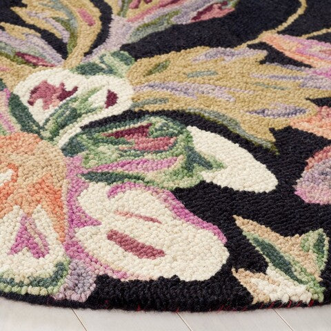 safavieh clearance blossom blm467z black rug