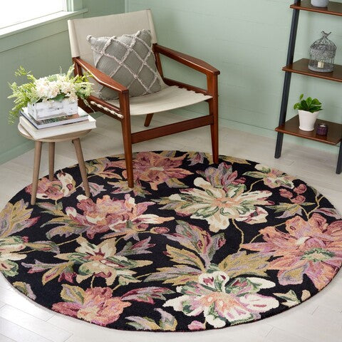 safavieh clearance blossom blm467z black rug