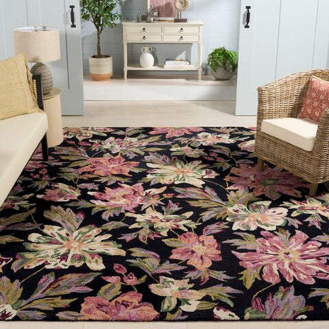 safavieh clearance blossom blm467z black rug