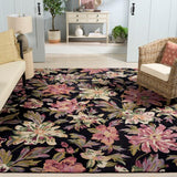 safavieh clearance blossom blm467z black rug