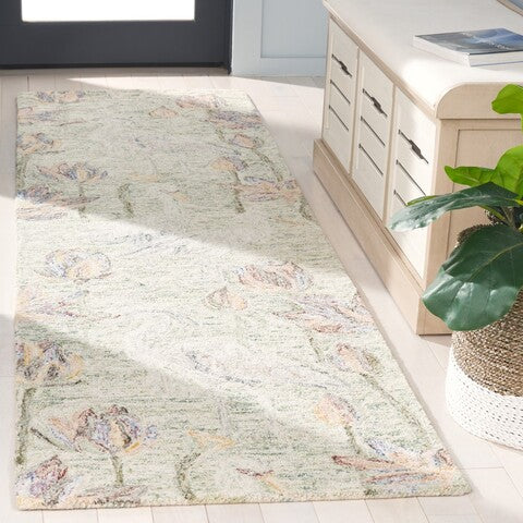 safavieh clearance blossom blm554y green rug