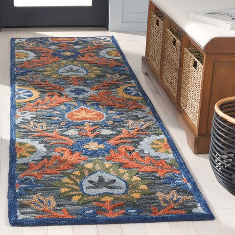 safavieh clearance blossom blm565h charcoal rug