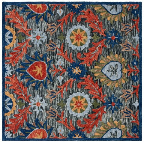 safavieh clearance blossom blm565h charcoal rug