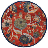 safavieh clearance blossom blm567p orange rug