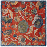 safavieh clearance blossom blm567p orange rug
