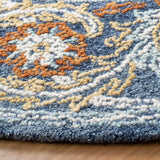 safavieh clearance blossom blm605n navy rug