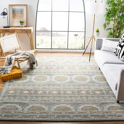 safavieh clearance blossom blm609f grey rug