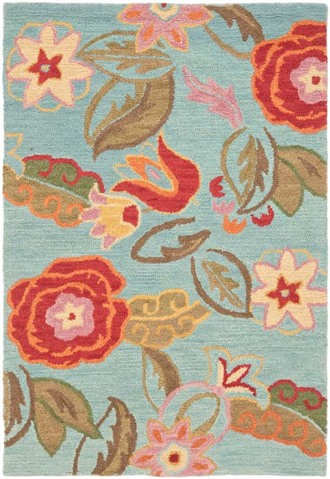 safavieh clearance blossom blm675a blue rug