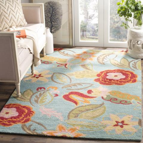 safavieh clearance blossom blm675a blue rug